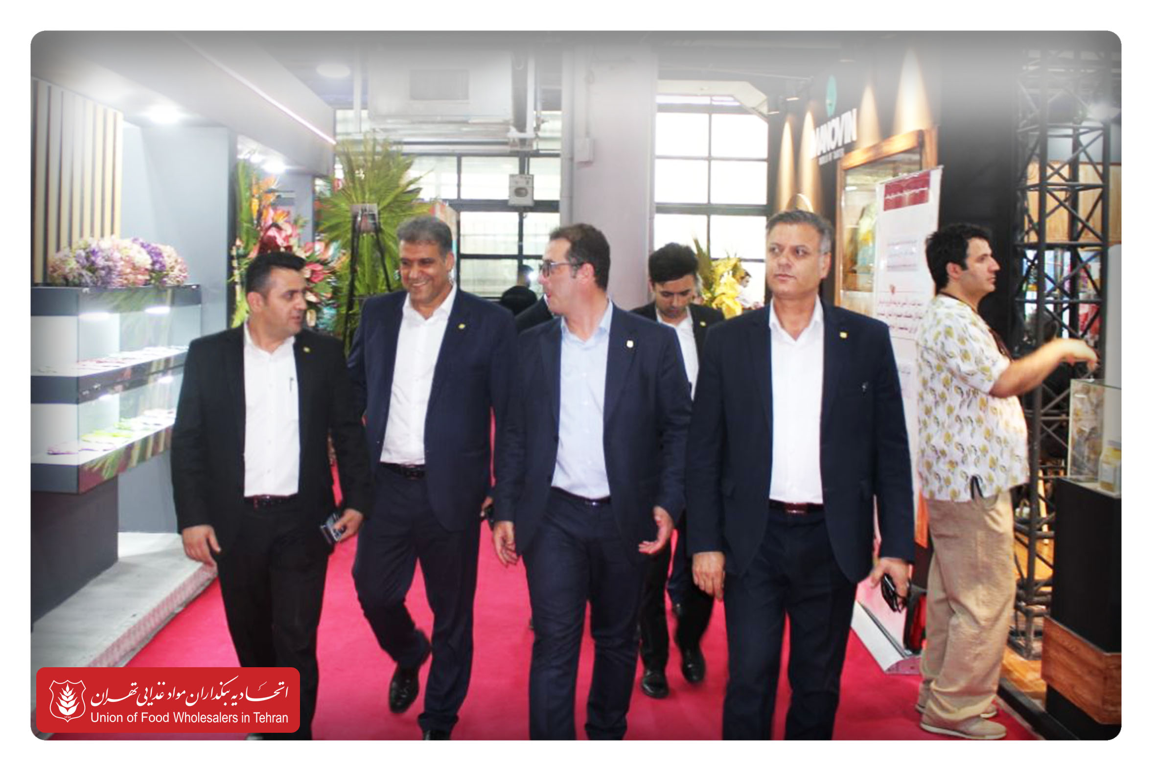 بازدید رئیس وهیات مدیره اتحادیه بنکداران مواد غذایی تهران از نمایشگاه آگروفود 2024